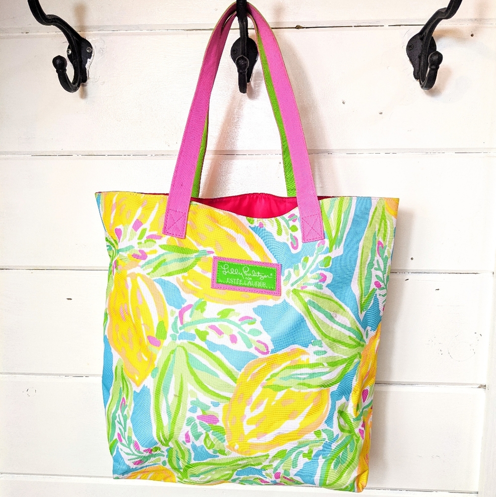 Lilly Pulitzer For Estēe Lauder Canvas Bag